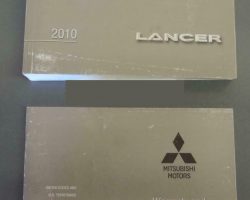 2010 Mitsubishi Lancer Owner's Manual Set