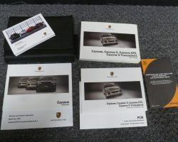 2010 Porsche Cayenne, Cayenne S, Cayenne GTS, & Cayenne S Transsyberia Owner's Manual Set