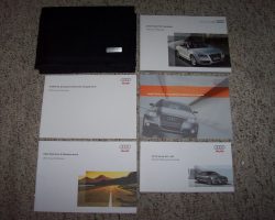 2010 Audi S5 Cabriolet Owner's Manual Set