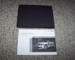 2010 Audi TT & TTS Roadster Owner's Manual Set