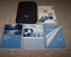 2010 Ford Transit Connect Owner's Manual Set