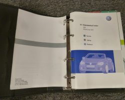 2010 Volkswagen Eos Owner's Manual Set