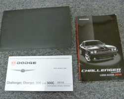 2010 Dodge Challenger Including SRT8 Owner's Operator Manual User Guide Set