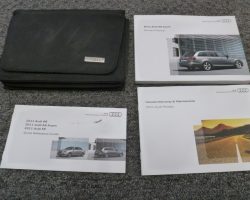 2011 Audi A6 Avant Owner's Manual Set