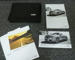 2011 Audi TT & TTS Roadster Owner's Manual Set