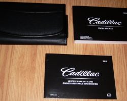 2011 Cadillac Escalade EXT Owner's Manual Set
