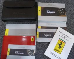 2011 Ferrari California Owner's Manual Set