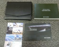 2011 Hyundai Genesis Sedan Owner's Manual Set