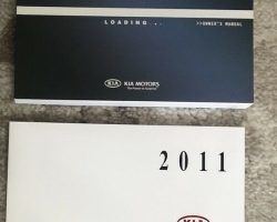 2011 Kia Sorento Owner's Manual Set