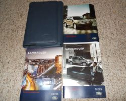 2011 Land Rover LR2 Owner's Operator Manual User Guide Set