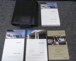 2011 Lexus GS460 & GS350 Owner's Manual Set