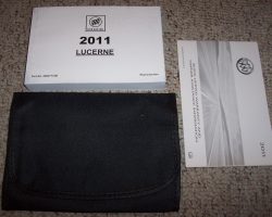 2011 Buick Lucerne Owner's Manual Set