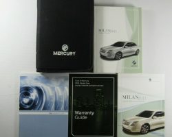 2011 Mercury Milan Owner's Manual Set