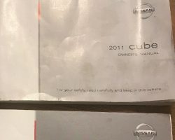2011 Nissan Cube Owner's Manual Set