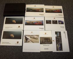 2011 Porsche Panamera Owner's Manual Set