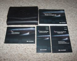 2011 Hyundai Santa Fe Owner's Manual Set