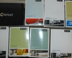 2011 Smart Fortwo Coupe & Cabriolet Owner's Manual Set