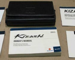 2011 Suzuki Kizashi Owner's Manual Set