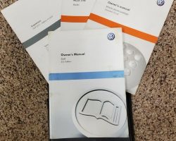 2011 Volkswagen Golf Owner's Manual Set