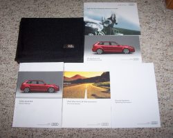 2012 Audi A3 Owner's Manual Set