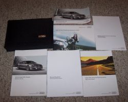 2012 Audi A5 Coupe Owner's Manual Set