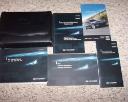 2012 Hyundai Azera Owner's Manual Set