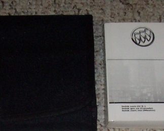 2012 Buick Enclave Owner's Manual Set