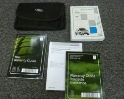 2012 Ford Transit Connect Owner's Manual Set