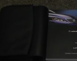 2012 Lexus ISF Owner's Manual Set