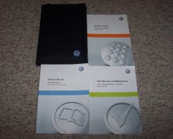2012 Volkswagen Jetta Sportwagen Owner's Manual Set