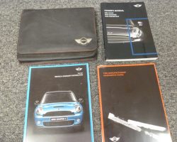 2012 Mini Coupe, Roadster & Convertible Owner's Manual Set