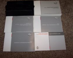 2012 Nissan Pathfinder Owner's Manual Set
