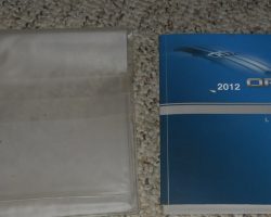 2012 Kia Optima Hybrid Owner's Manual Set