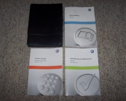 2012 Volkswagen Touareg Owner's Manual Set