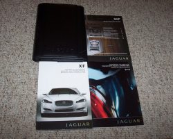 2012 Jaguar XF Owner's Operator Manual User Guide Set