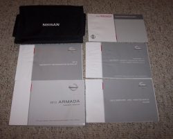 2013 Nissan Armada Owner's Manual Set