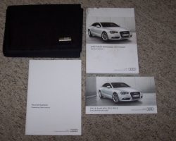 2013 Audi A5 Coupe & S5 Coupe Owner's Manual Set