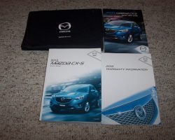 2013 Mazda CX-5 Owner's Manual Set