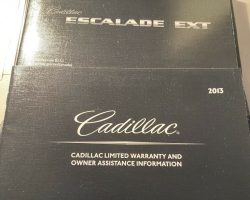 2013 Cadillac Escalade EXT Owner's Manual Set