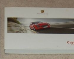 2013 Porsche Cayenne Owner's Manual Set