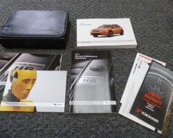 2013 Subaru XV Crosstrek Owner's Manual Set