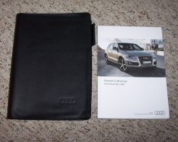 2014 Audi Q5 & SQ5 Owner's Manual Set