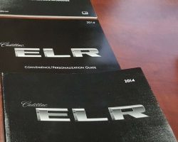 2014 Cadillac ELR Owner's Manual Set