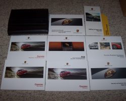 2014 Porsche Cayenne Owner's Manual Set