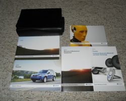 2014 Subaru Forester Owner's Manual Set