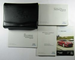 2014 Hyundai Sonata Hybrid Owner's Manual Set