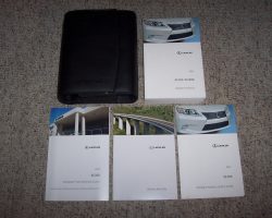 2014 Lexus ES300h & ES350 Owner's Manual Set