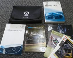 2014 Mazda CX-9 Owner's Manual Set