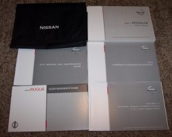 2014 Nissan Rogue Owner's Manual Set