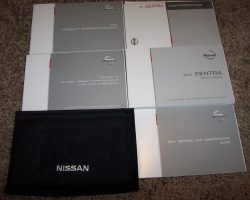 2014 Nissan Sentra Owner's Manual Set